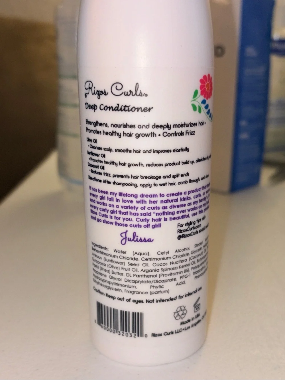 Rizos Curls Deep Conditioner 10 fl oz New